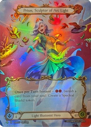 Prism, Sculptor of Arc Light - HER157 (HER157)  Rainbow Foil