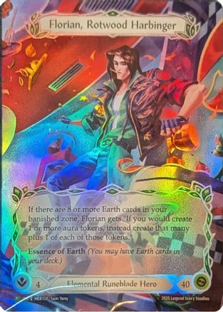 Florian, Rotwood Harbinger - HER158 (HER158)  Rainbow Foil