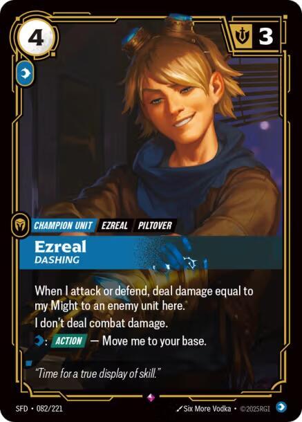 Ezreal Dashing