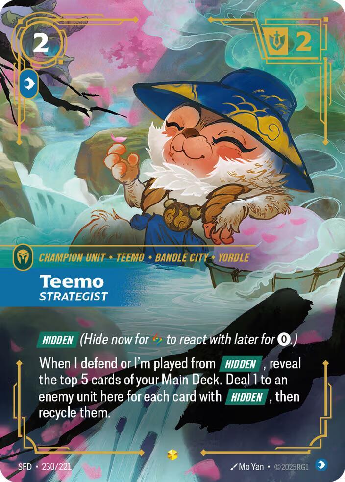 Teemo Strategist Overnumbered