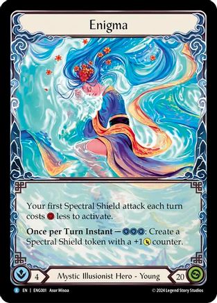 Enigma (ENG001)  Rainbow Foil