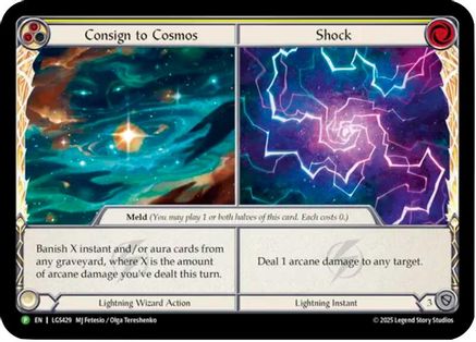 Consign to Cosmos // Shock - LGS429 (LGS429)  Cold Foil
