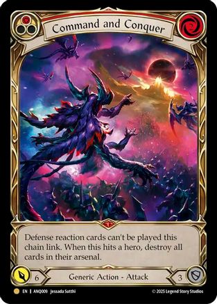 Command and Conquer (ANQ009)  Rainbow Foil