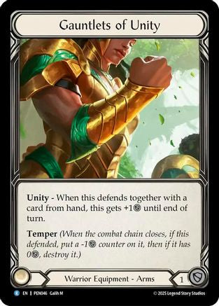 Gauntlets of Unity (PEN046)  Cold Foil
