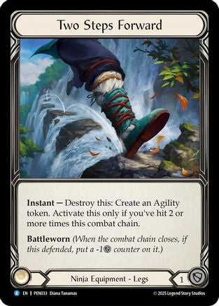 Two Steps Forward (PEN033)  Cold Foil