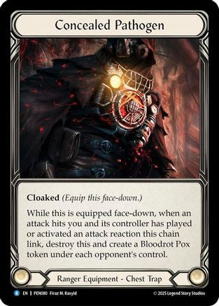 Concealed Pathogen (PEN080)  Cold Foil