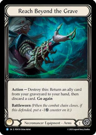 Reach Beyond The Grave (PEN154)  Cold Foil