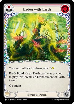 Laden With Earth (Red) (PEN210)