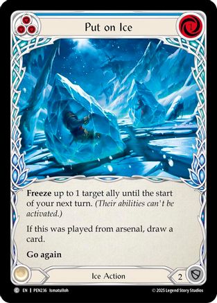 Put On Ice (Blue) (PEN236)