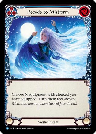 Recede To Mistform (Blue) (PEN268)