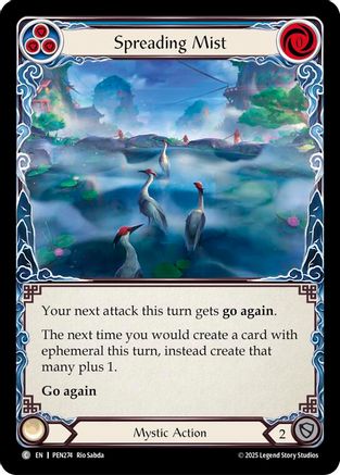Spreading Mist (Blue) (PEN274)