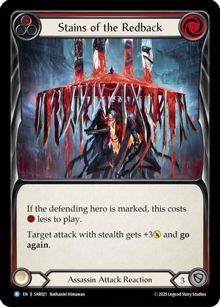 Stains of the Redback (SAR021)