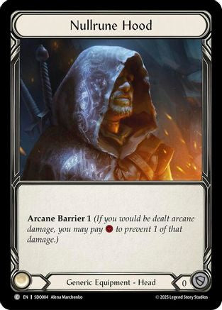Nullrune Hood (SDO004) (SDO004)