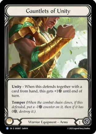 Gauntlets of Unity (SDO007)