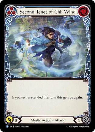 Second Tenet of Chi: Wind (SEN025)