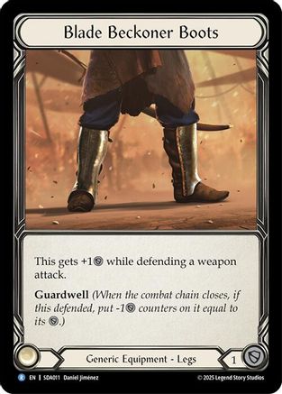 Blade Beckoner Boots (SDA011) (SDA011)