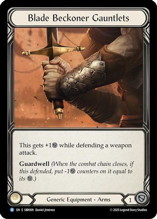 Blade Beckoner Gauntlets (SBR009) (SBR009)