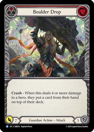 Boulder Drop (Red) (SBR013)