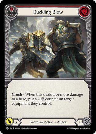 Buckling Blow (Red) (SBR014)