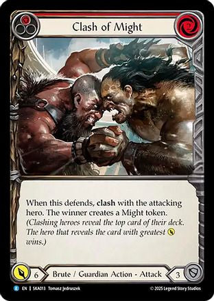 Clash of Might (Red) (SKA013)