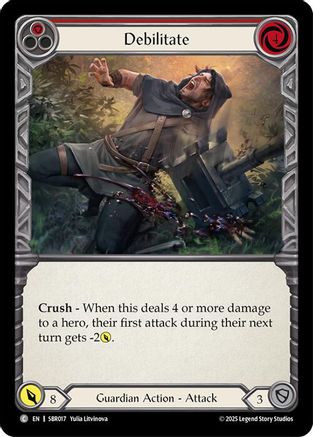 Debilitate (Red) (SBR017)