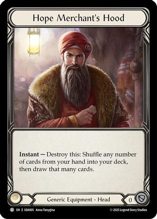 Hope Merchant's Hood (SDA005)
