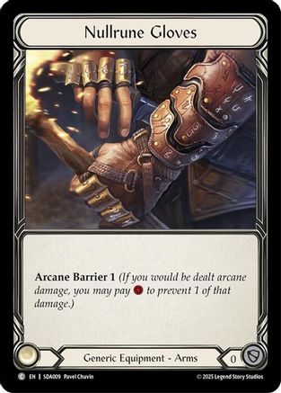 Nullrune Gloves (SDA009) (SDA009)