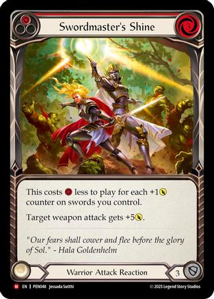 Swordmaster's Shine (Red) (PEN048)