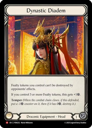 Dynastic Diadem (PEN252)  Cold Foil