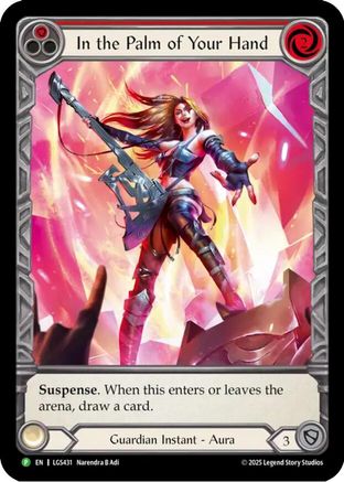 In the Palm of Your Hand - LGS431 (LGS431)  Cold Foil