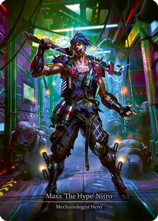 Maxx 'The Hype' Nitro (GEM105)  Cold Foil