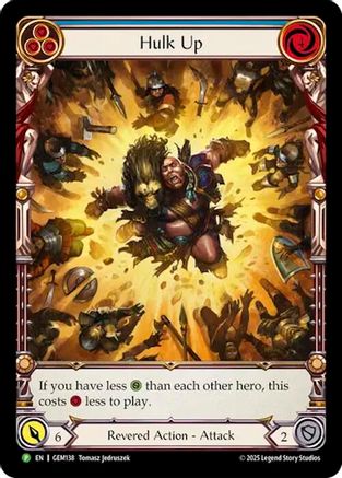 Hulk Up (GEM138)  Rainbow Foil