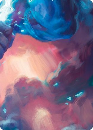 Enlightened Strike // Shelter from the Storm Double Sided Art Card (Middle Center)