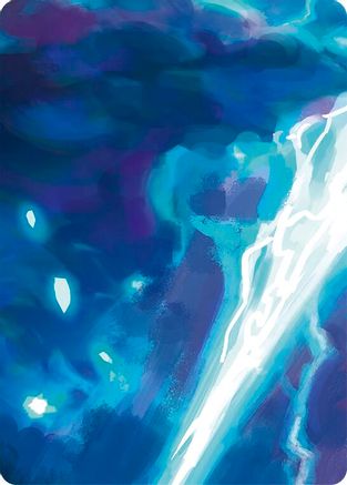 Enlightened Strike // Shelter from the Storm Double Sided Art Card (Bottom Right)