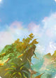 Treasure Island // High Seas Map Doubled Sided Art Card (Top Right)