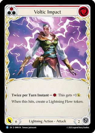 Voltic Impact (OMN154)  Rainbow Foil