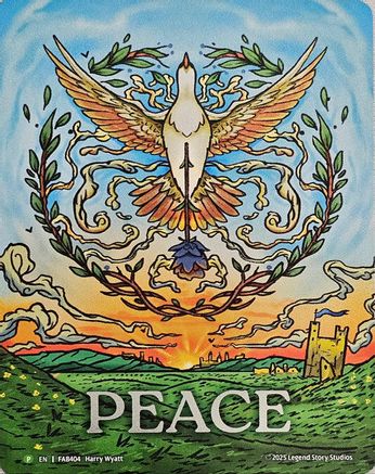 Peace - FAB404 (FAB404)  Cold Foil