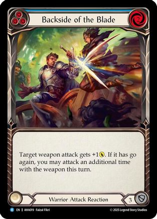 Backside Of The Blade (Blue) (AHA019)