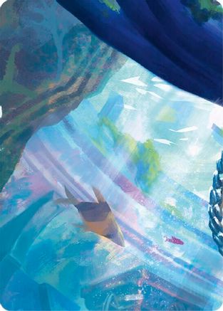 Eye of Ophidia Art Card (Top Left)  Rainbow Foil