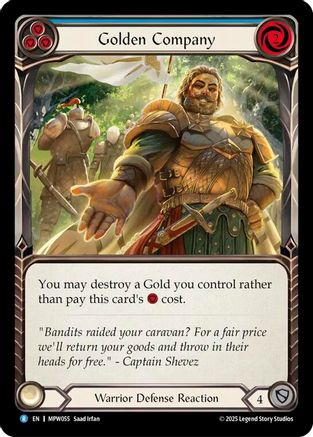 Golden Company (Blue) (MPW055)