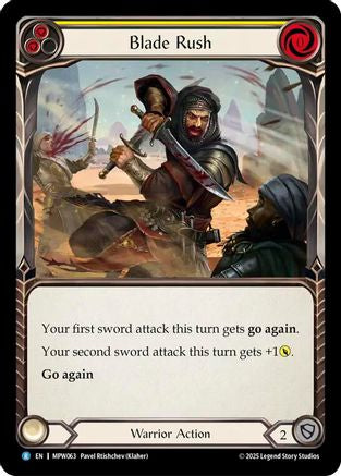Blade Rush (MPW063)  Rainbow Foil