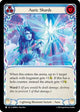 Auric Shards (Blue) (OMN029)  Rainbow Foil