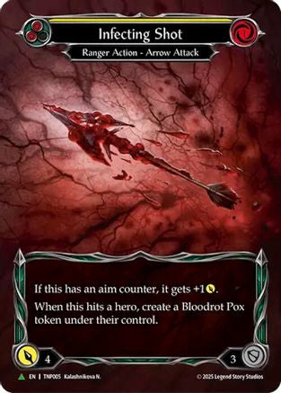 Infecting Shot (Yellow) (Marvel) - TNP005 (TNP005)  Rainbow Foil