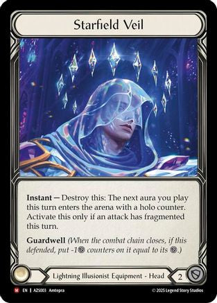 Starfield Veil (AZS003)  Rainbow Foil