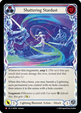 Shattering Stardust (Red) (AZS014)