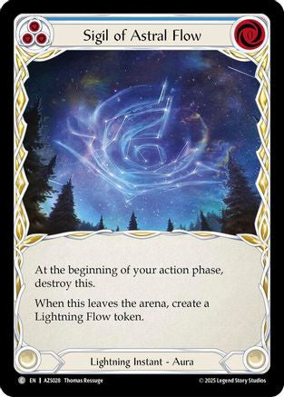 Sigil Of Astral Flow (Blue) (AZS028)