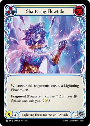 Shattering Flowtide (Yellow) (OMN025)