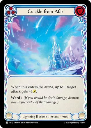 Crackle From Afar (OMN036)  Cold Foil