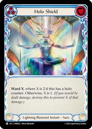 Holo Shield (Blue) (OMN032)