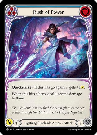 Rush Of Power (Blue) (OMN070)